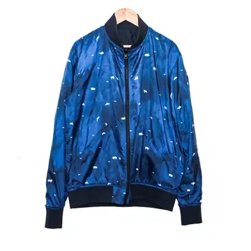 [ 새상품급 ] 그라니프 리버서블 유니즌 아크틱 애니멀즈 패턴