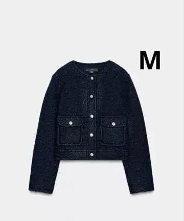 ZARA 자라 부클레 자켓 새상품, 미사용