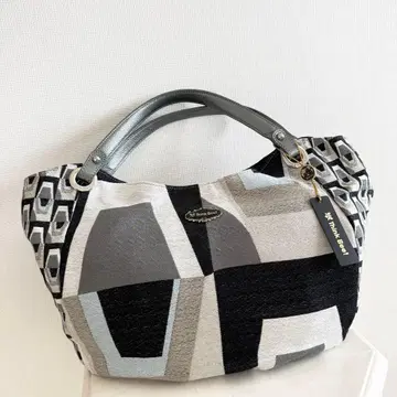 Think Bee! 기하학 패턴 토트백