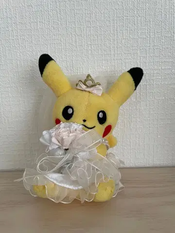 포켓몬 Pokemon 피카츄 웨딩 마스코트 인형
