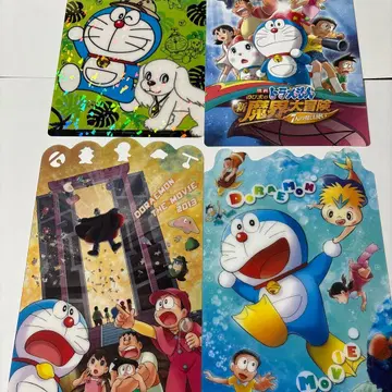 도라에몽 책받침 영화 4종 THE MOVIE 2007~2014년