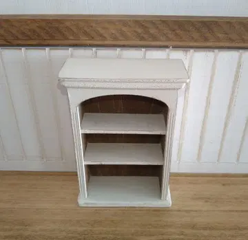 미니어처 인형의 집 오픈 선반 잡화 포함