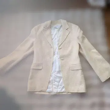 ZARA 베이지 테일러드 자켓