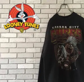 루니툰 90s USA제 NFL 빅 프린트 맨투맨