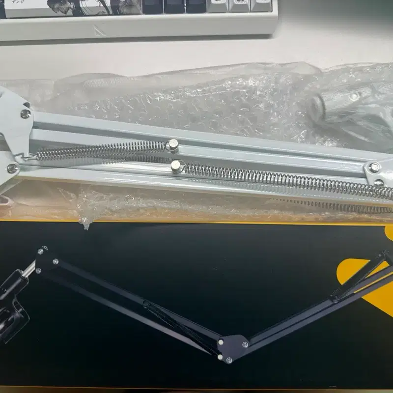 마오노 BA20 붐암 스탠드 마이크 화이트