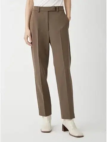 (K12368) 미라 오웬 4 사이즈 센터 프레스 테이퍼드 팬츠 1