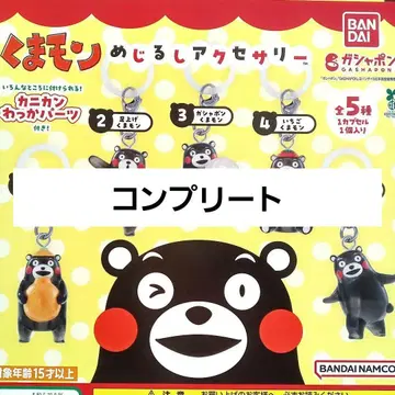 익명 배송 전 5종 세트 쿠마몬 메지루시 액세서리