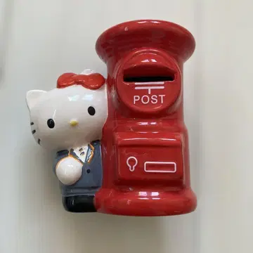 헬로키티 저금통 엽서 2011년 헤이세이 레트로 산리오 레트로