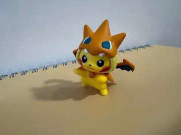 피카츄 메가 리자몽 판초 피규어