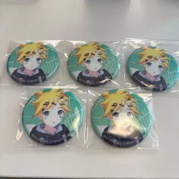 프로세카 카가미네 렌 니고렌 26C 그리 캔뱃지