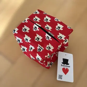 [ 새상품 ] 보헤미안즈 리버서블 파우치 오바케 패턴
