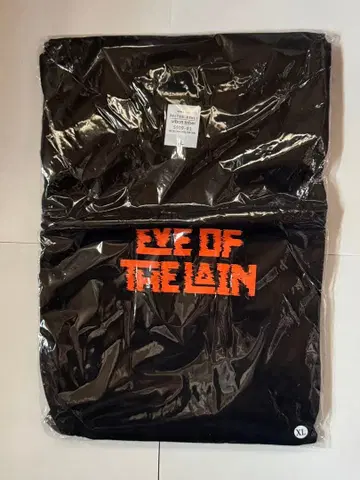 EVE OF THE LAIN 노이즈 로고 롱 슬리브 티셔츠