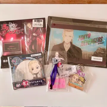 도쿄 리벤저스 류구지 켄 묶음 판매 아크릴 스탠드 키링 5점