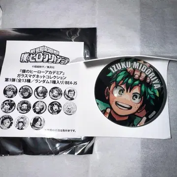 나의 히어로 아카데미아 유리 마그넷 컬렉션 미도리야 이즈쿠
