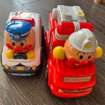 말하는 순찰차 말하는 소방차 호빵맨 소방차 순찰차 세트