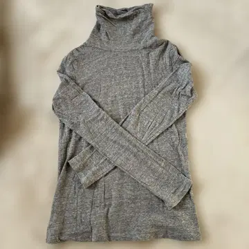 LAITERIE 그레이 터틀넥 긴팔