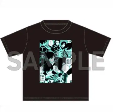 블루 록 전시회 이토시 린 티셔츠 블랙 반팔 프리 사이즈 원화전 블루 록