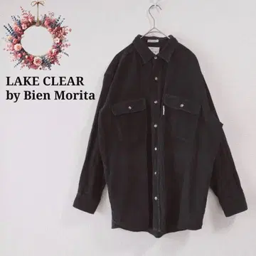 00s Y2K 코듀로이 셔츠 오버 사이즈 그런지 구제 의류 빈티지