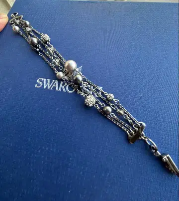 Swarovski 실버 팔찌