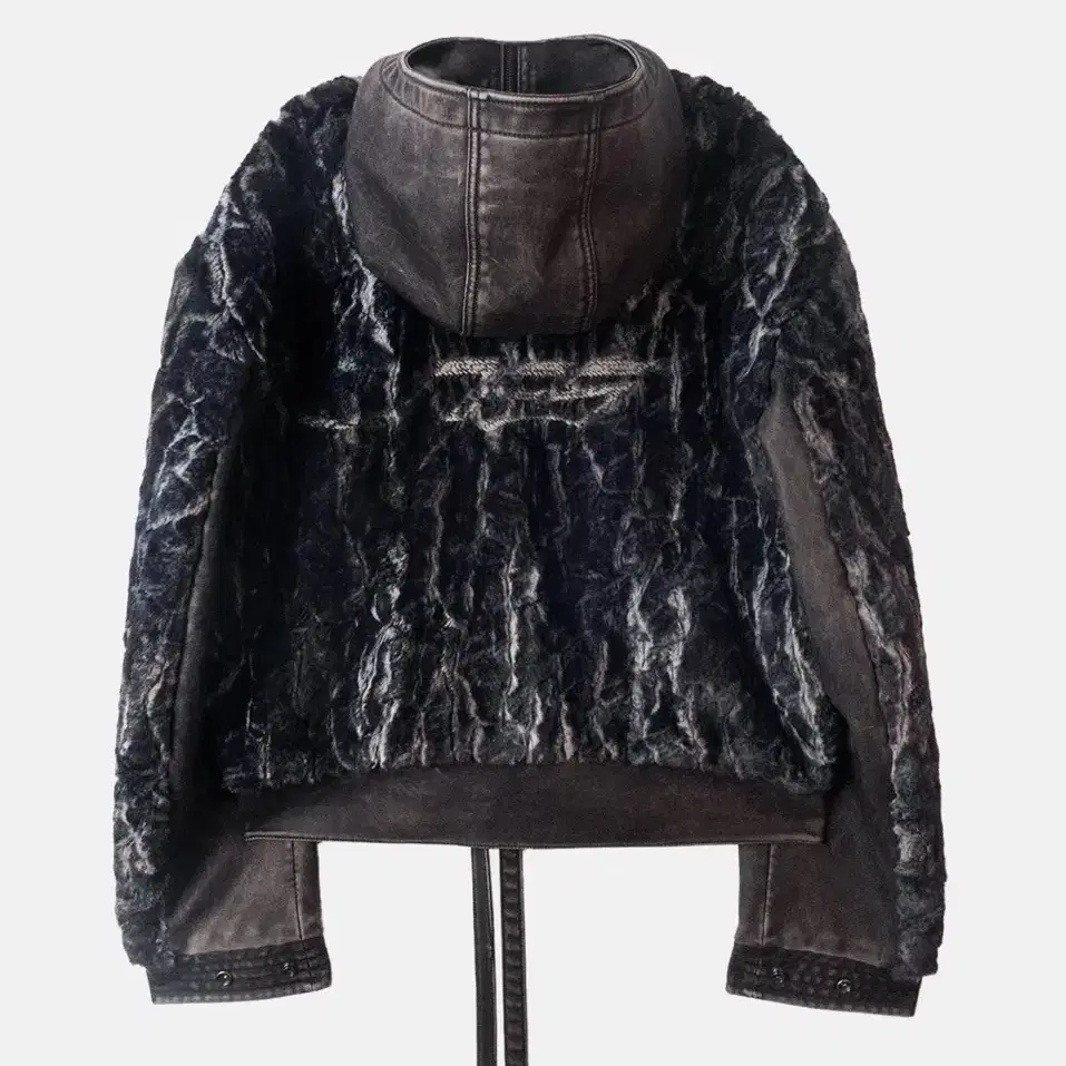 Bohemian Seoul Leather Bomber Jumper Washed Gray 1 | Bunjang Global