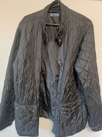 CHAPS 퀼팅 자켓 블랙