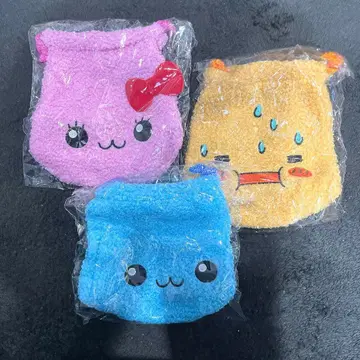 시즈쿠짱 포근포근 복조리 파우치 3종 세트