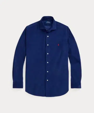 거의 미사용! 랄프 로렌 클래식 핏 코듀로이 셔츠 네이비