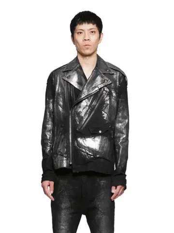 julius pre2025SS 더블 라이더 자켓