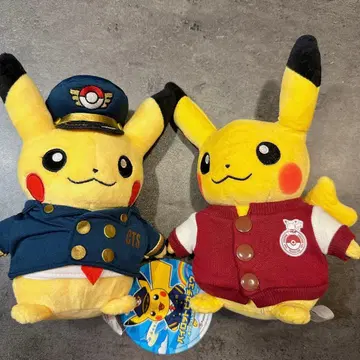 파이롯트 피카츄 칼리지 피카츄 봉제 인형