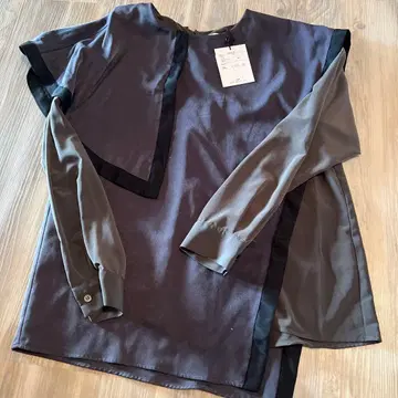 RAW FUDGE 그레이 긴팔 상의 M