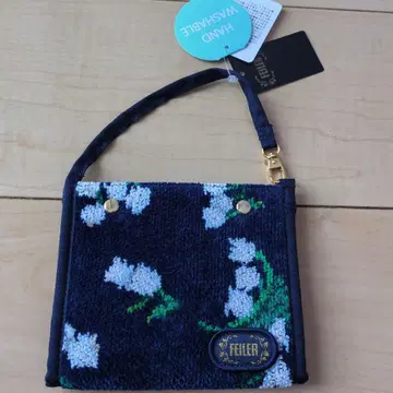 [박스 있음] FEILER 플로랑스 뮈게 은방울꽃 마스크 파우치 미사용