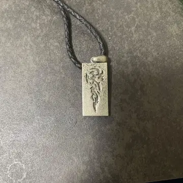 GIGOR 플레이트형 실버 목걸이