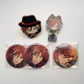 앙스타 미케지마 마다라 캔뱃지 굿즈 5점 세트