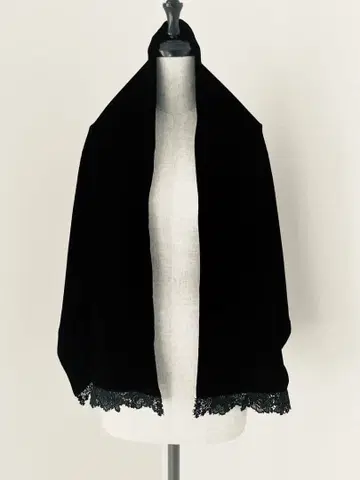 실크 벨벳 숄 독일제