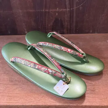 미사용 보관품 텐구 조리 일본 정통의상 소품 기모노