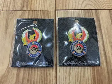 미개봉 새상품 포켓몬 센터 한정판 포켓몬 로고 핀즈 쿄토 교토 2개