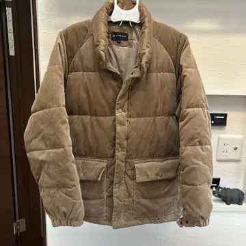 GLOBAL WORK 코듀로이 다운 자켓 L 사이즈