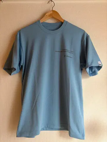 Goldwin 블루 T셔츠