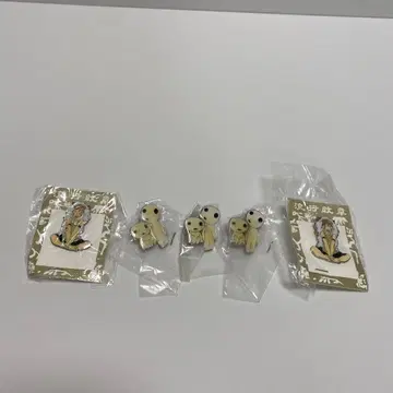 지브리 바람계곡의 나우시카 핀 배지 세트 5개