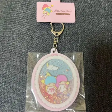 키키라라 50주년 산리오 리틀트윈스타 리퀴드 키링 SD