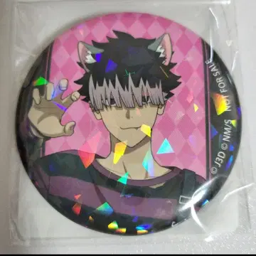 괴수 8호 나루미 겐 할로윈 홀로그램 캔뱃지 특전 시부야 치카미치