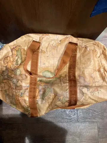 프리마클라세 지도 도안 대용량 보스턴 백