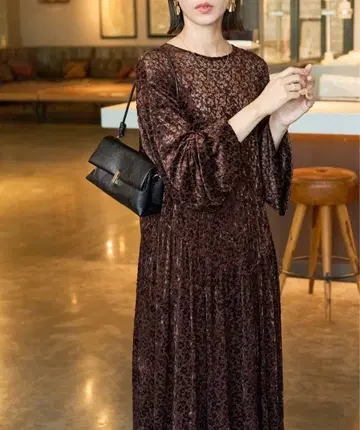 [ FREAK'S STORE ] 오팔 미니 꽃무늬 절개 원피스