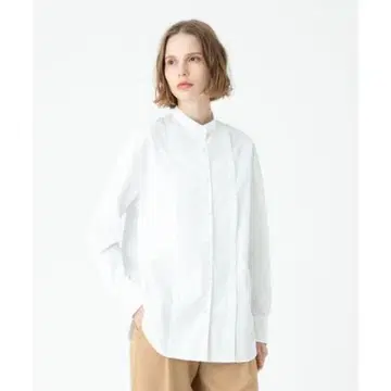 알아바일 THOMAS MASON 코튼 브로드 도비 밴드 카라 셔츠