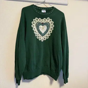 구제 하트 트레이닝복 맨투맨