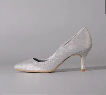 BENIR 실버 하이힐 웨딩 신발