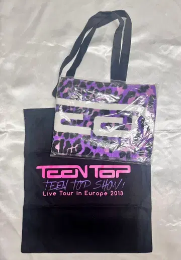 TEEN TOP 쇼핑백 2013 유럽 투어 타월