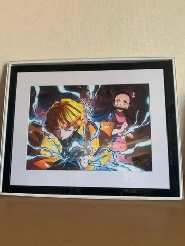 탄지로와 네즈코 아트 프레임 A4 사이즈