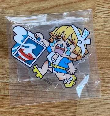 귀멸의 칼날 x 닛신식품 아크릴 스탠드 젠이츠 x 출전일정