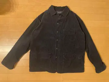 HINSON 네이비 코듀로이 자켓